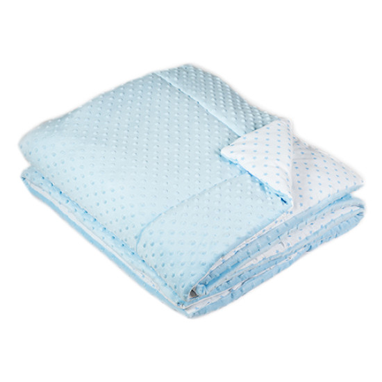 Одіяло в ліжечко Twins Minky 120x160 1601-189-04, blue, голубий
