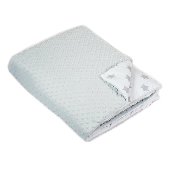 Одіяло в ліжечко Twins Minky 120x160 1601-189-10, grey, сірий