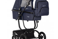 Коляска 2 в 1 EasyGo Soul (без сумки) denim, джинсовий