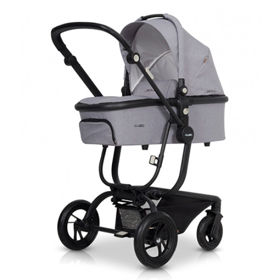 Коляска 2 в 1 EasyGo Soul (без сумки) grey fox, сірий
