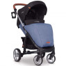 Коляска 2 в 1 EasyGo Virage Ecco denim, джинсовый