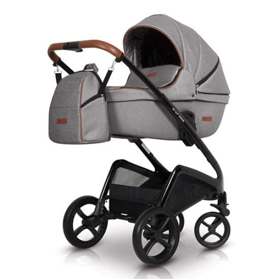 Коляска 2 в 1 Euro-Cart Express anthracite, графит
