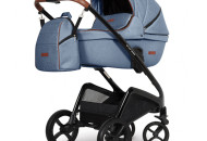 Коляска 2 в 1 Euro-Cart Express denim, джинсовый