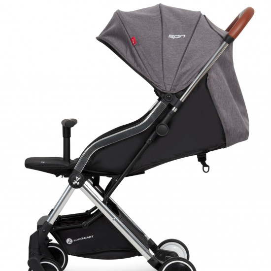 Коляска прогулочная Euro-Cart Spin anthracite графит