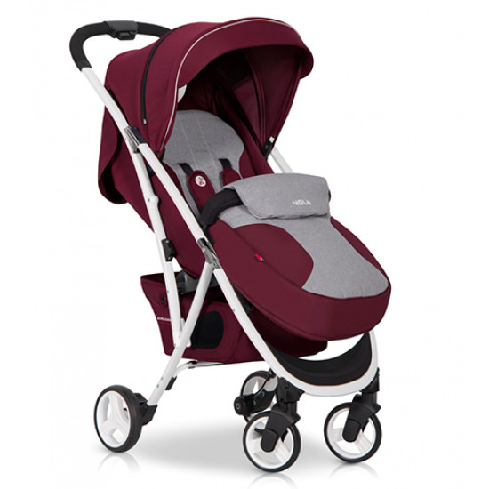 Коляска Euro-Cart Volt purple, бордо