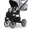 Stroller 2 in 1 EURO-CART DELTA GREY FOX, Gray