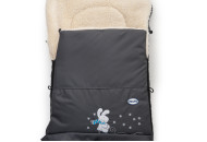 Конверт к санкам Twins Зайчик 9012-SR-16 dark grey, графит