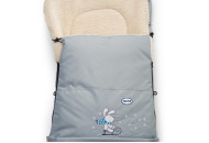Конверт к санкам Twins Зайчик 9012-SR-10 grey, серый