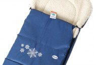 Конверт до санок Twins Сніжинка 9012-SS-09, dark blue, синій
