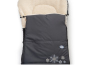 Конверт к санкам Twins Снежинка 9012-SS-16 dark grey, графит