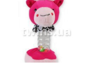 Плюшевая подвеска музыкальная Baby Mix YF-1069 YF 1069 G Жирафка, pink, розовый