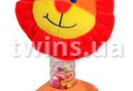Плюшевая подвеска музыкальная Baby Mix YF-1069 YF 1069 L Лев, orange, оранжевый