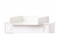 Сповивальний вигнуті фасади, арт. 36.4 шт. 36.4.06, білий, білий