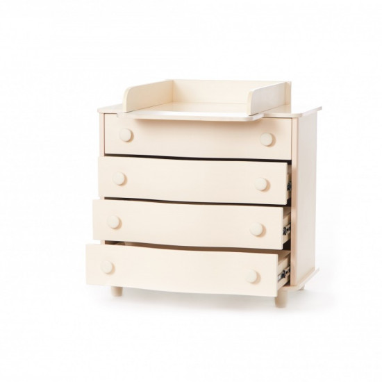 Сповивальний вигнуті фасади, арт. 36.4 шт. 36.4.04, слонова кістка, бежевий