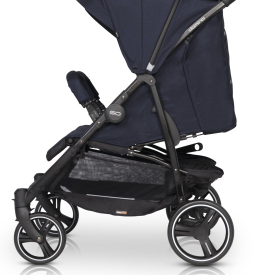 Коляска для двійні EasyGo Domino 2020 EGDOM20-09, Cosmic blue, синій