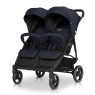 Коляска для двійні EasyGo Domino 2020 EGDOM20-09, Cosmic blue, синій