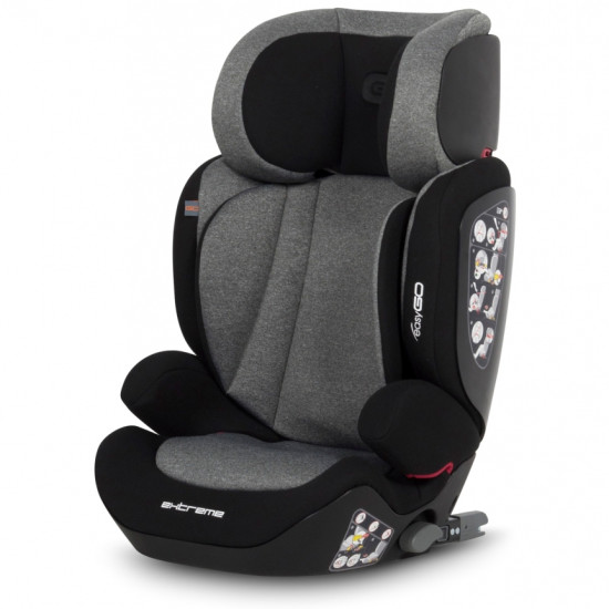 Автокресло EasyGo Extreme 15-36 9024-EGE-13 carbon, черный