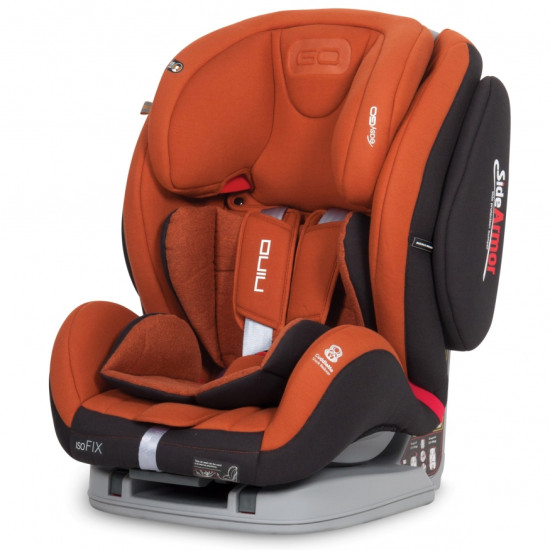 Автокресло EasyGo Nino Isofix 9-36 copper, оранжевый