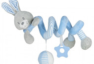 Плюшева спіраль Baby Mix STK-19391R Кролик STK-19391 BR, blue, голубий
