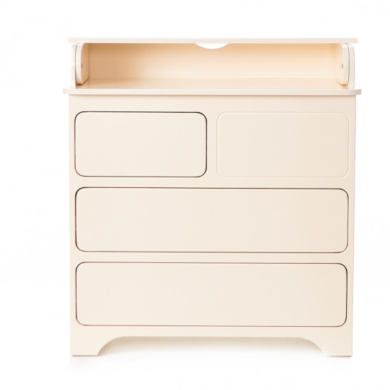Комод-пеленатор Верес Тач-Лач 33.4.35.1.04, слонова кістка, бежевий