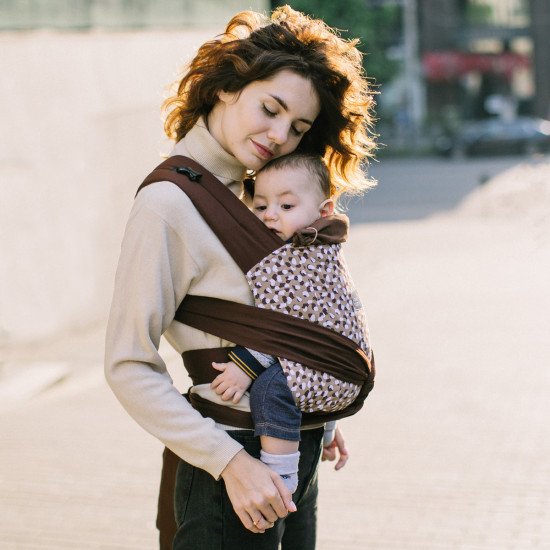 Май - слинг Love & Carry LC359, Сафари, коричневый