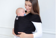 Слинг - шарф Love & Carry LC416, Оникс, черный