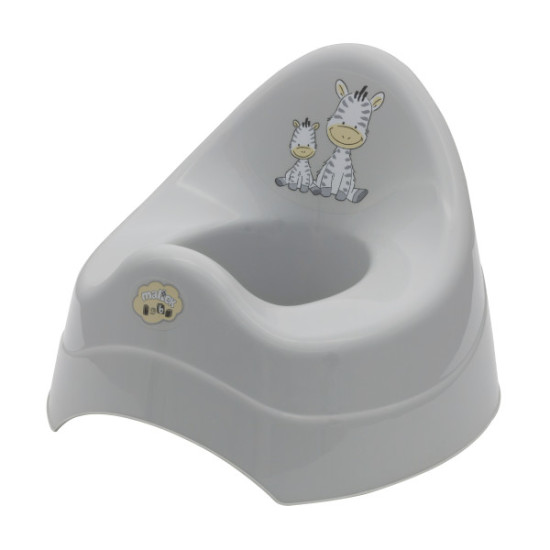 Children's potty Maltex Zebra grey