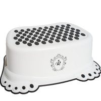 Подножка Tega RL-006 Роял RL-006-103-C, white / black, белый / черный