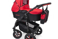 Коляска 3 в 1 Verdi Sonic 01 червоний
