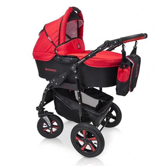 Коляска 3 в 1 Verdi Sonic 01 червоний