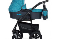 Коляска 3 в 1 Verdi Sonic 44, бірюза