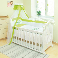 Постельный комплект 7 эл Twins Evo Лето 4073-А-018, green, зеленый