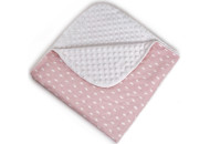 Плед Twins Dolce Minky 80x80 1465-D-0018, Points pink, розовый