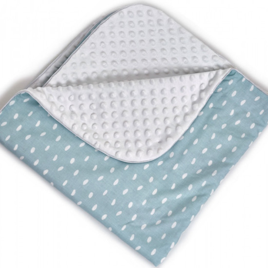Плед Twins Dolce Minky 80x80 1465-D-0019, Points mint, м 