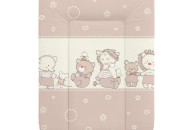 Пеленальный матрас Cebababy 50x70 Basic line W-143-050-230, Утки беж, бежевый