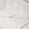 Постільний комплект 8 ел Twins Romantic Spring collection 4024-TR-01, white, білий