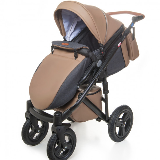 Коляска 2 в 1 Broco Capri 01 beige, бежевый