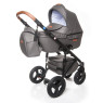 Коляска 2 в 1 Broco Capri 33, grey, серый