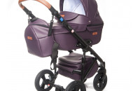 Коляска 2 в 1 Broco Capri 16 violet, фиолетовый