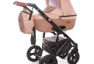 Коляска 2 в 1 Broco Capri textile beige, бежевый