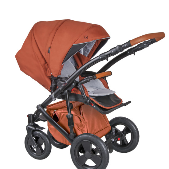 Коляска 2 в 1 Coletto Milano 10, терракотовый