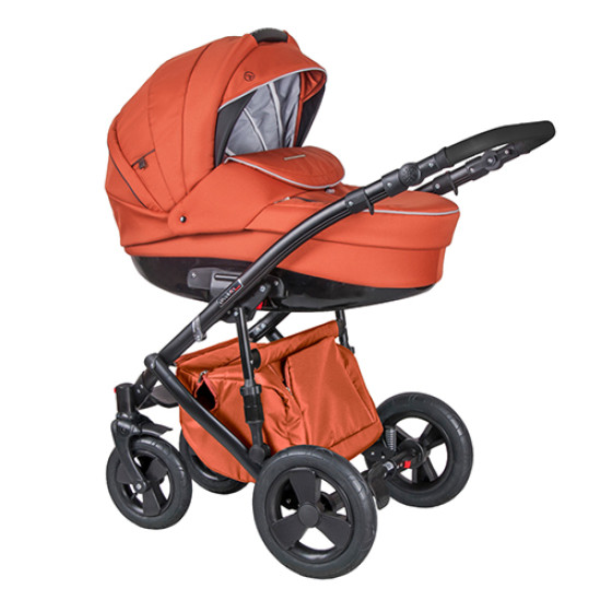 Коляска 2 в 1 Coletto Milano 10, терракотовый