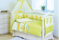 Постільний комплект 8 ел Twins Standard Basic 4050-CB-027, Каченята зелені, зелений