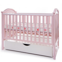 Кровать детская Twins iLove L100-L-08, розовая