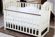 Детская кровать Twins iLove L100-L-27 слоновая кость / орех, беж / коричневый