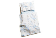 Twins Twins Set (blanket, pillow, pillow on the cut) 1499-TM-20-04, Butterfly, Blue