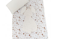 Плед и подушка Twins Кролик 120х90 1408-TK-02 beige, бежевый