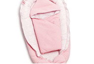 Кокон Twins Waffle + конверт- плед 9064-KЕWP-08, pink, рожевий