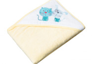 Рушник Tega PK-008 Кіт і пес 100х100 PK-008 100X100-102, yellow, жовтий
