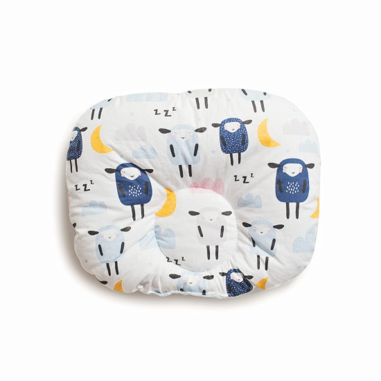 Pillow orthopedic Twins Minky blue